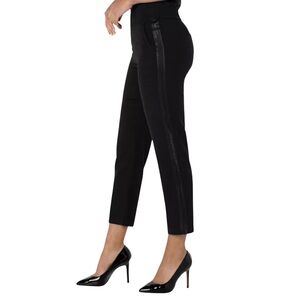 NWT Liverpool Los Angeles Slone Rhinestone Embellished Ankle Pants 0/25